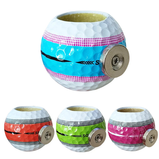 Elevate Your Golf Game with the Stylish Golf Ball Cigar Holder - Perfect Gift for Golf Enthusiasts!